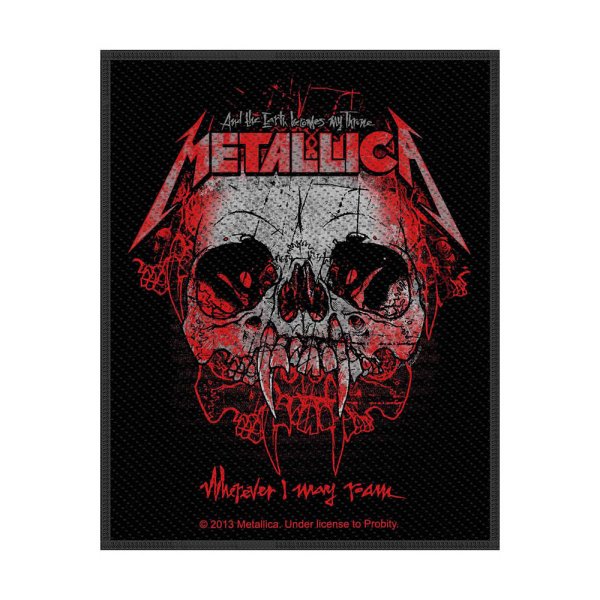 Metallica Wherever I May Roam Standard Patch offiziell lizensierte Ware