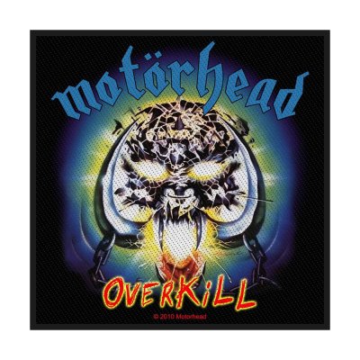 Motörhead Overkill Standard Patch offiziell lizensierte Ware