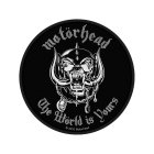 Motörhead The World Is Yours Standard Patch offiziell lizensierte Ware