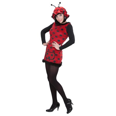 Ladybug / Marienkäfer S = D:36/38 rotes Lady Fashingkostüme