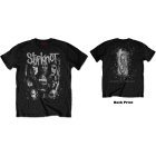 Slipknot T-Shirt Wanik White Splatter Schwarz