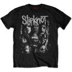 Slipknot T-Shirt Wanik White Splatter XXL Schwarz