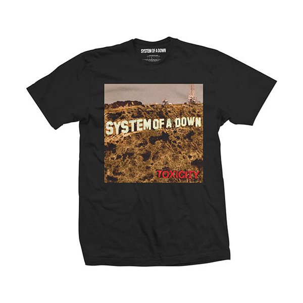 System of a Down T-Shirt Toxicity S Schwarz
