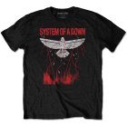 System of a Down T-Shirt Dove Overcome Schwarz