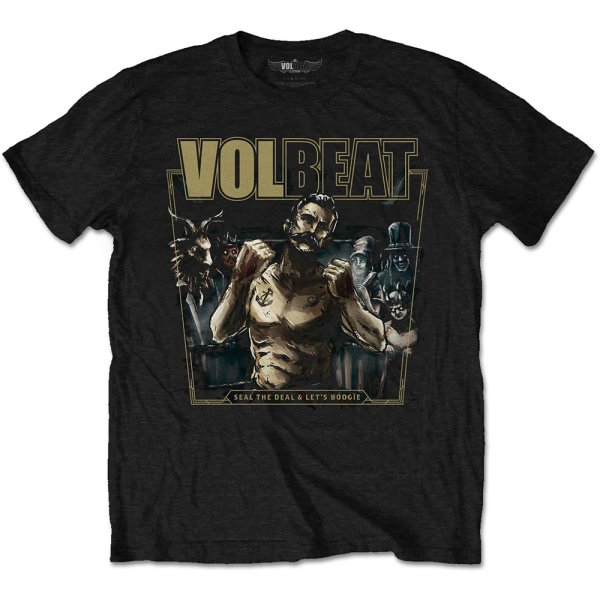 Volbeat T-Shirt Seal the Deal S Schwarz