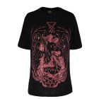 Restyle T-Shirt Lucifer Burgundy S