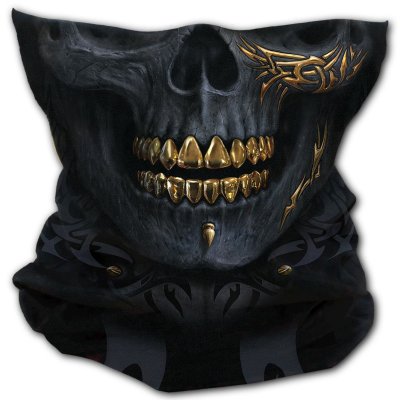 Spiral Mulifunktionale Maske Black Gold