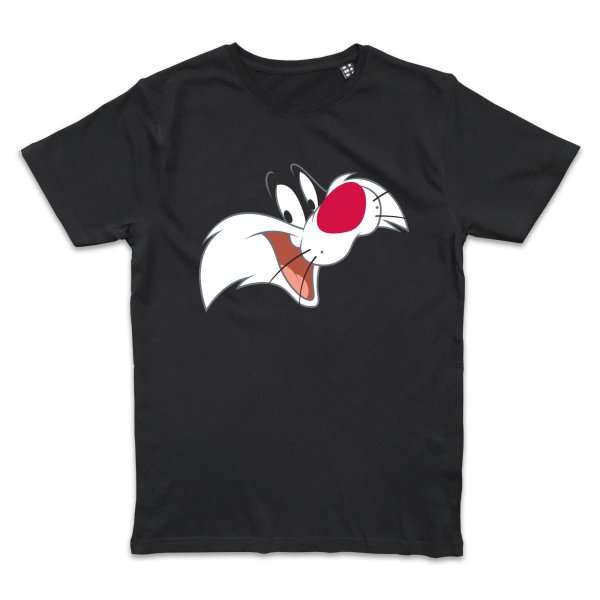 Looney Tunes Sylvester Gesicht T-Shirt XXL
