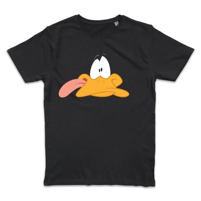 Looney Tunes Daffy Gesicht T-Shirt