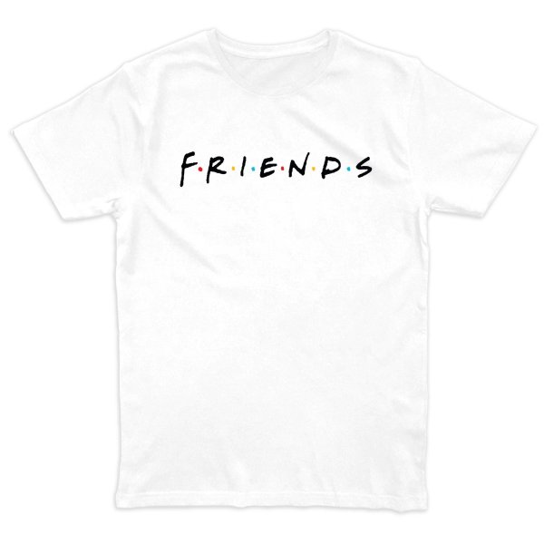 Friends Classic Logo T-Shirt Weiss
