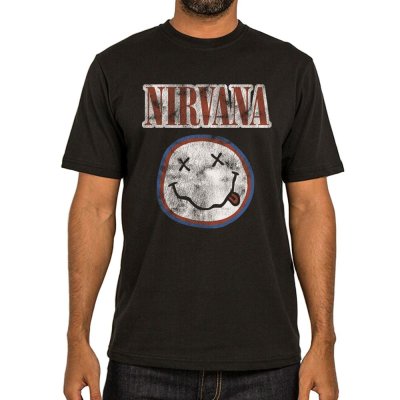 Nirvana Vintage Smiley T-Shirt