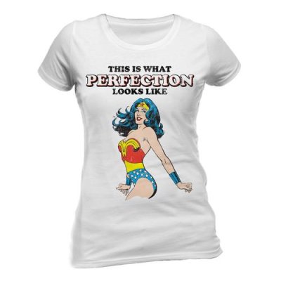 Wonder Woman Top Perfection XL Weiss