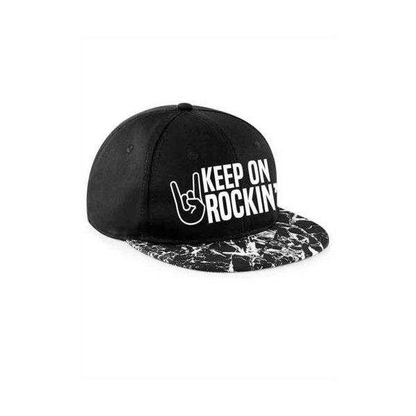 Keep on Rockin Snapback Cappy