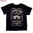 Johnny Cash Kinder T-Shirt Man In Black 2 Jahre