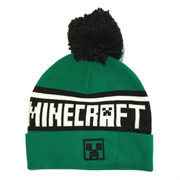 Minecraft - Creeper Logo Beanie Mütze