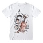 E.T. T-Shirt S Vintage Characters Weiß