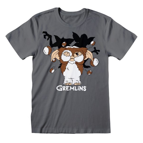 Gremlins T-Shirt Fur Balls Anthrazit