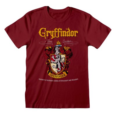 Harry Potter T-Shirt Gryffindor Red Crest