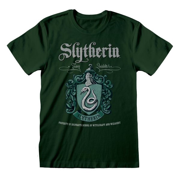 Harry Potter T-Shirt Slytherin Green Crest