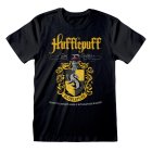 Harry Potter T-Shirt Hufflepuff Black Crest