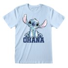 Lilo & Stitch T-Shirt XXL Pastel Stitch Blau