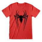 Spider-Man T-Shirt XXL Black Spider Symbol