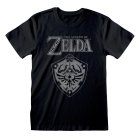 Legend Of Zelda T-Shirt S Distressed Shield