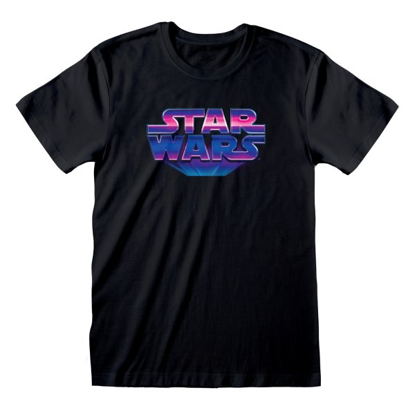 Star Wars T-Shirt L 80s Logo