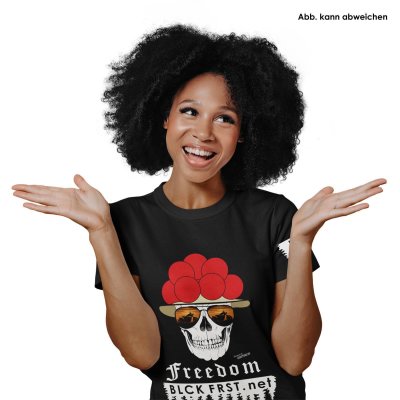 Blck Frst Freedom S Girly mit Ärmellogo, Shirt