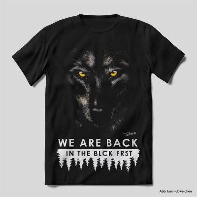 Blck Frst Wolf XXL Shirt