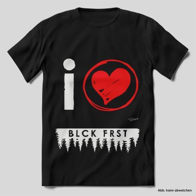 Blck Frst i Love XXL, Shirt