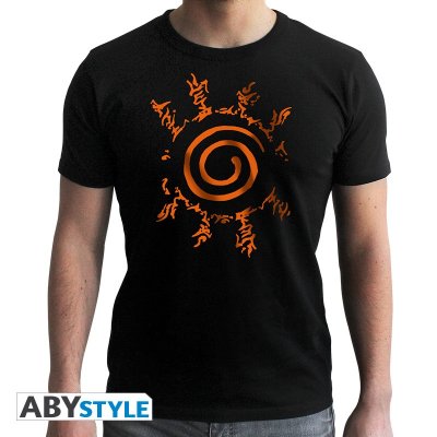 Naruto Shippuden Seal T-Shirt Schwarz