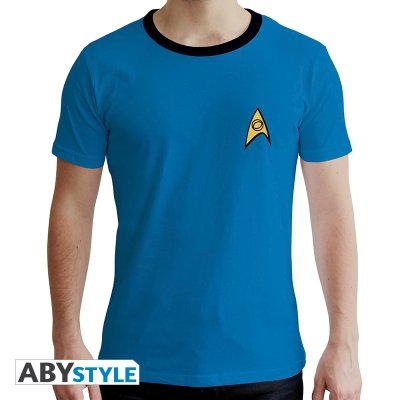 Star Trek Crew T-shirt Blau