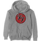 Foo Fighters Hoodie L FF Logo Grau