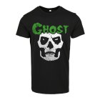Ghost Skull T-Shirt Schwarz