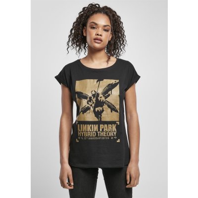 Linkin Park Anniversary Motive Girl Shirt Schwarz