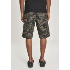 Belted Camo Cargo Shorts Ripstop Woodland