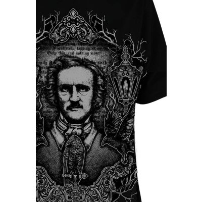 Restyle T-Shirt Edgar Poe Oversized