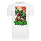 Avengers Explosion T-Shirt Weiß