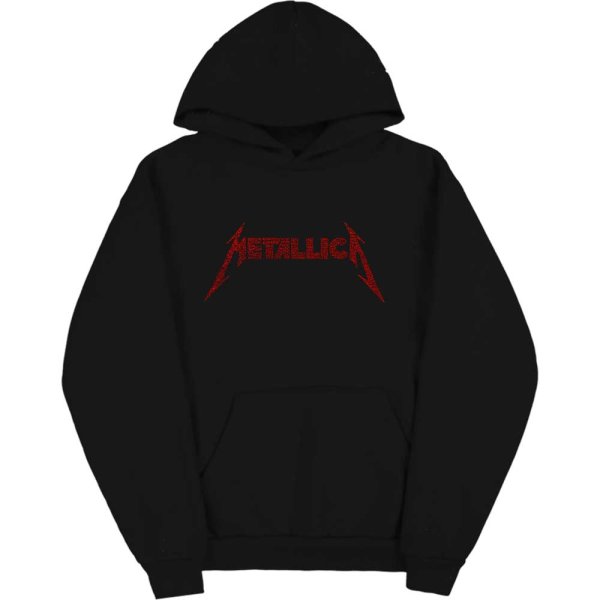 Metallica Hoodie  40th Anniversary Songs Logo Schwarz