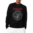 Ramones Long Sleeves Presidential Seal Schwarz