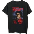 Michael Jackson T-Shirt Thriller Pose Schwarz