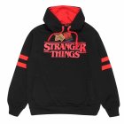 Stranger Things Hoodie Logo Schwarz