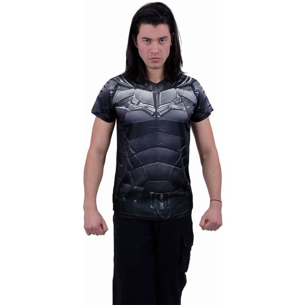 The Batman T-Shirt Muscle Cape Schwarz