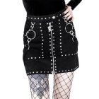 Rock Studded Suede Skirt