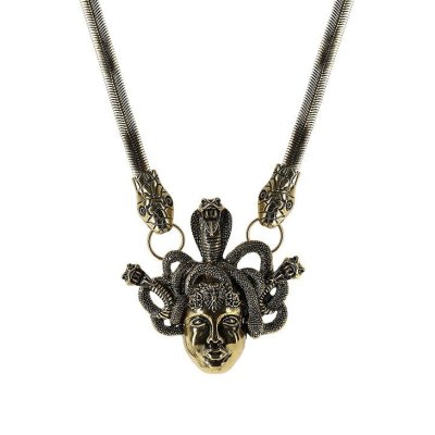 Halskette Medusa Gold