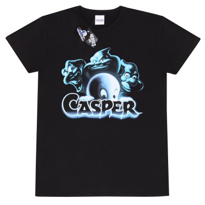 Casper T-Shirt  Schwarz Unisex Film Title