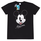 Mickey and Friends T-Shirt  Schwarz Unisex Mickey Face
