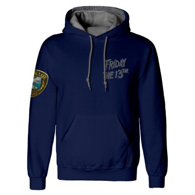 Friday The 13th Hoodie   Unisex Crystal Lake Police