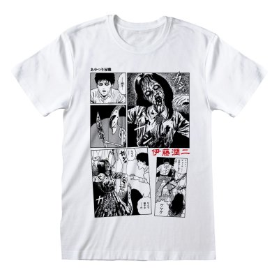 Junji-Ito T-Shirt  Weiß Unisex Comic Strip